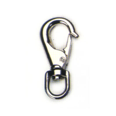 Snap Hook, Zinc Die Cast, Nickel Plated